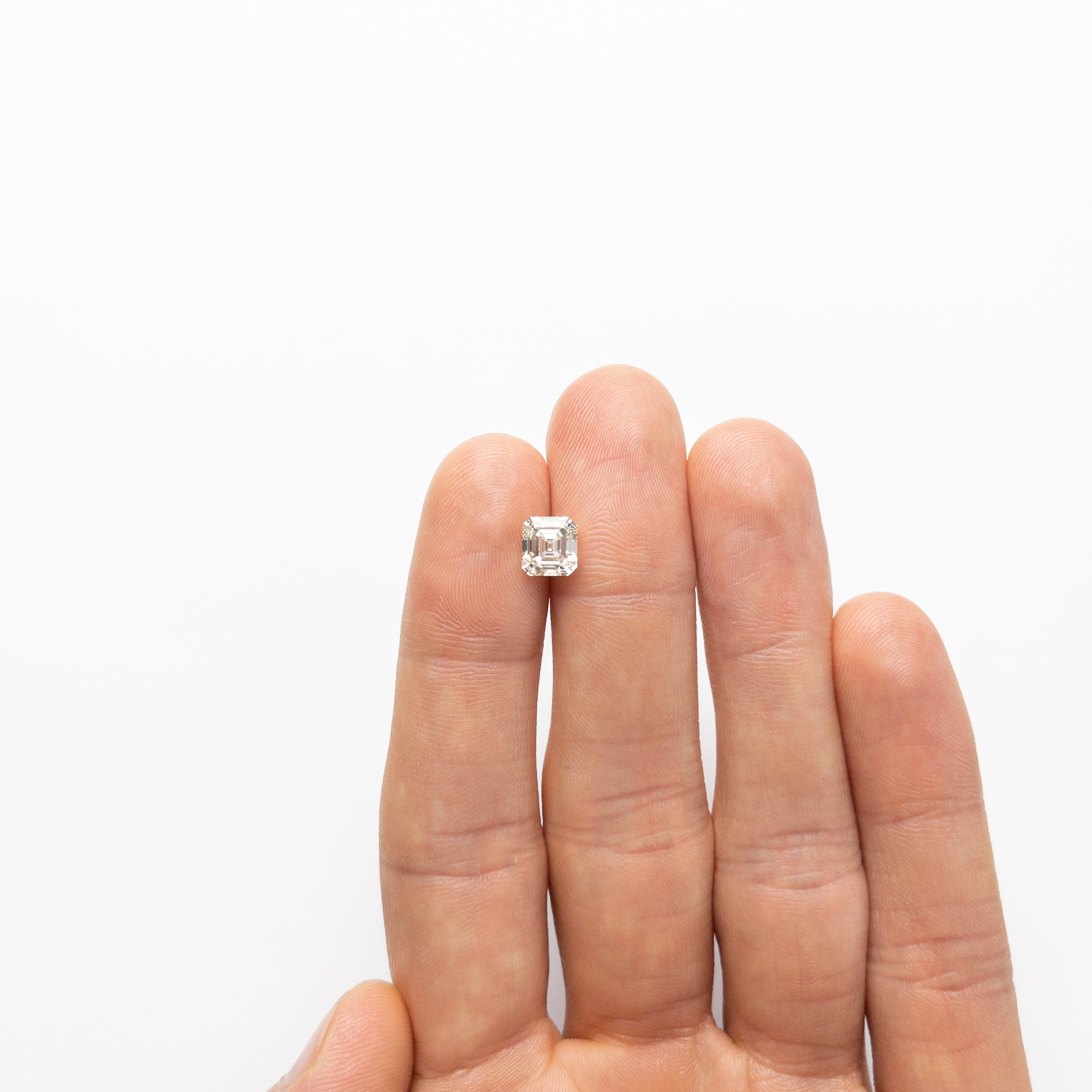 1.85ct 6.76x6.35x4.51mm VS1 O-P Antique Cut Corner Square Step Cut 19153-01 - Misfit Diamonds