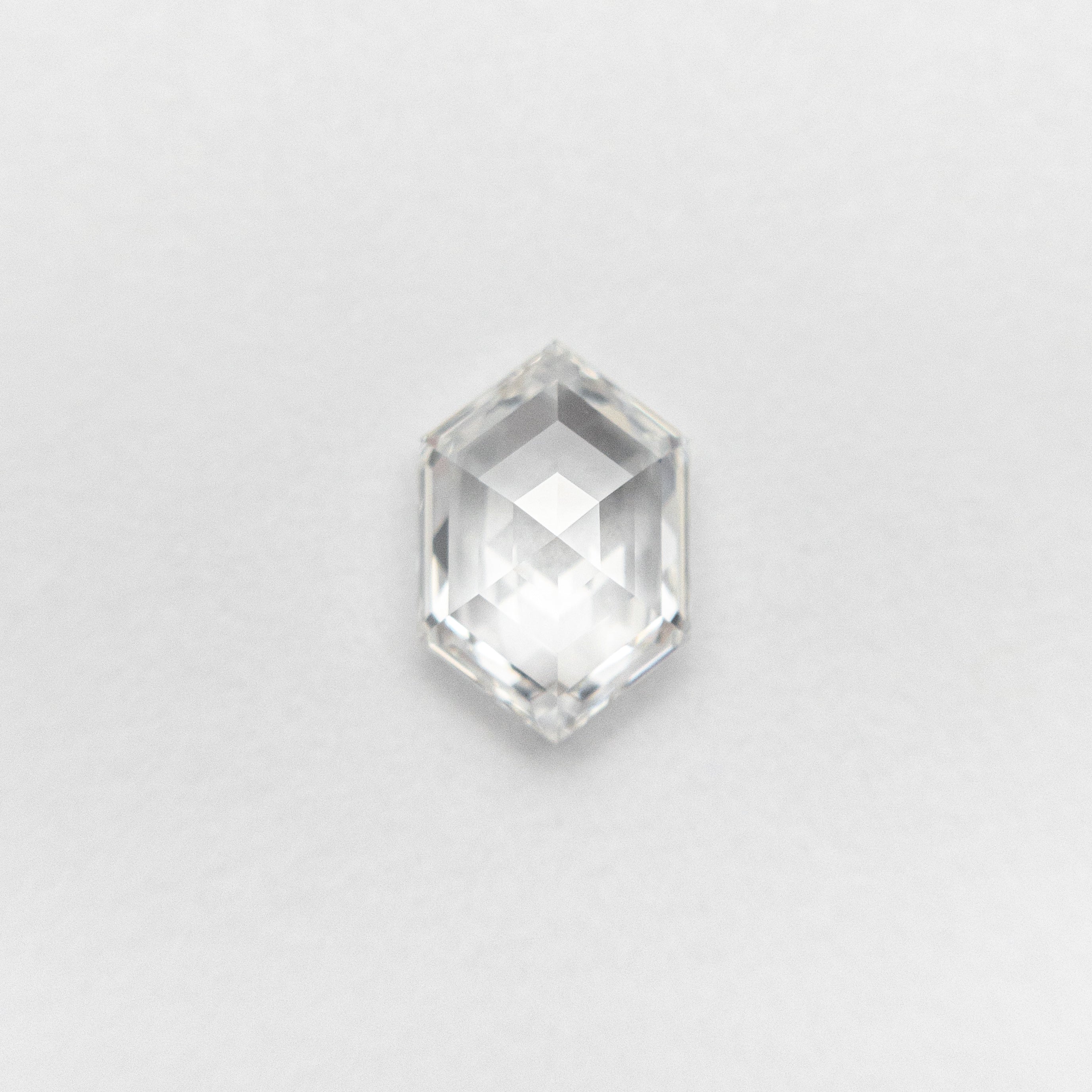 0.51ct 6.49x4.36x2.23mm VVS2 F Hexagon Step Cut 19386-22 🇨🇦-McCaul
