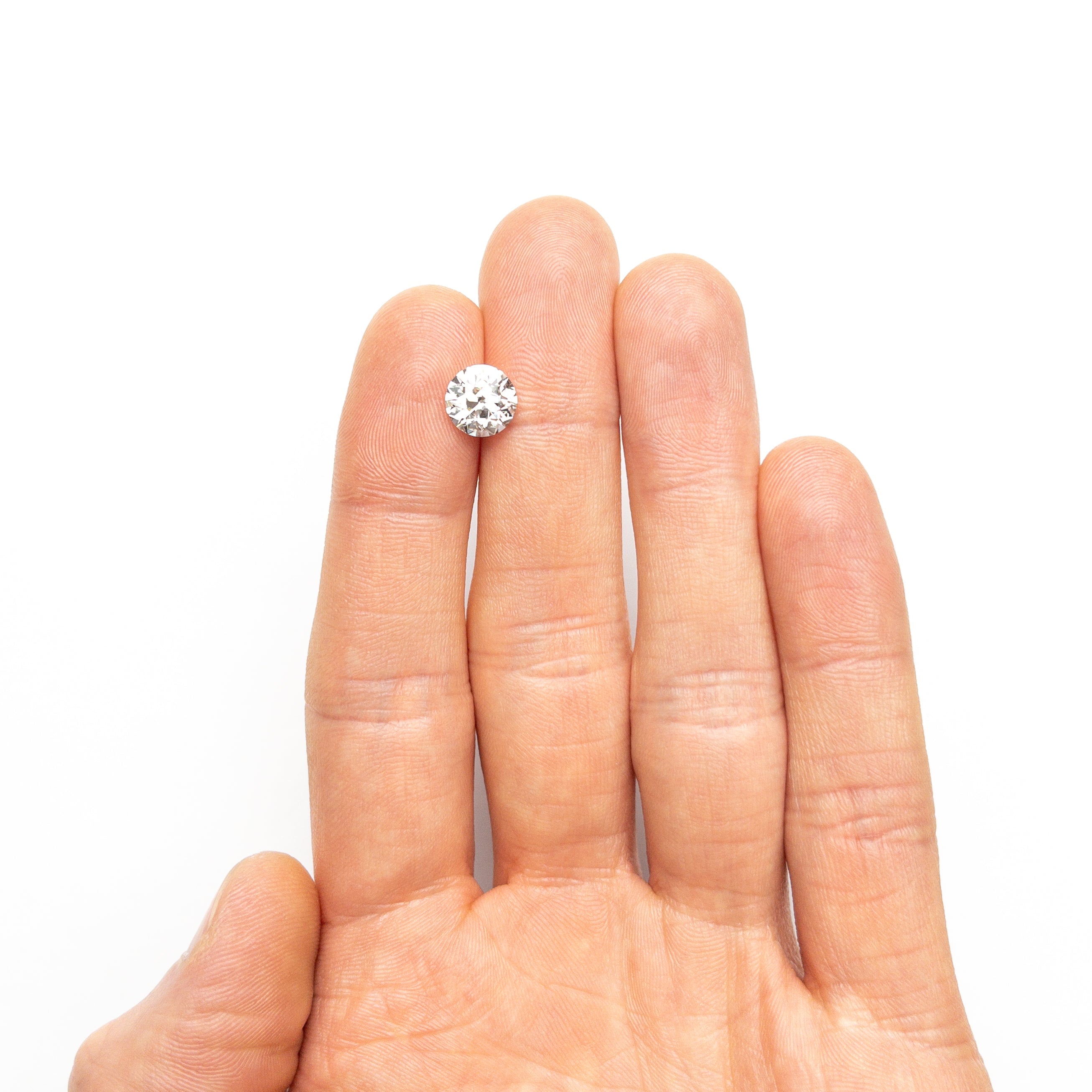 2.21ct 8.22x8.20x5.25mm GIA SI1 H Antique Old European Cut 25917-01