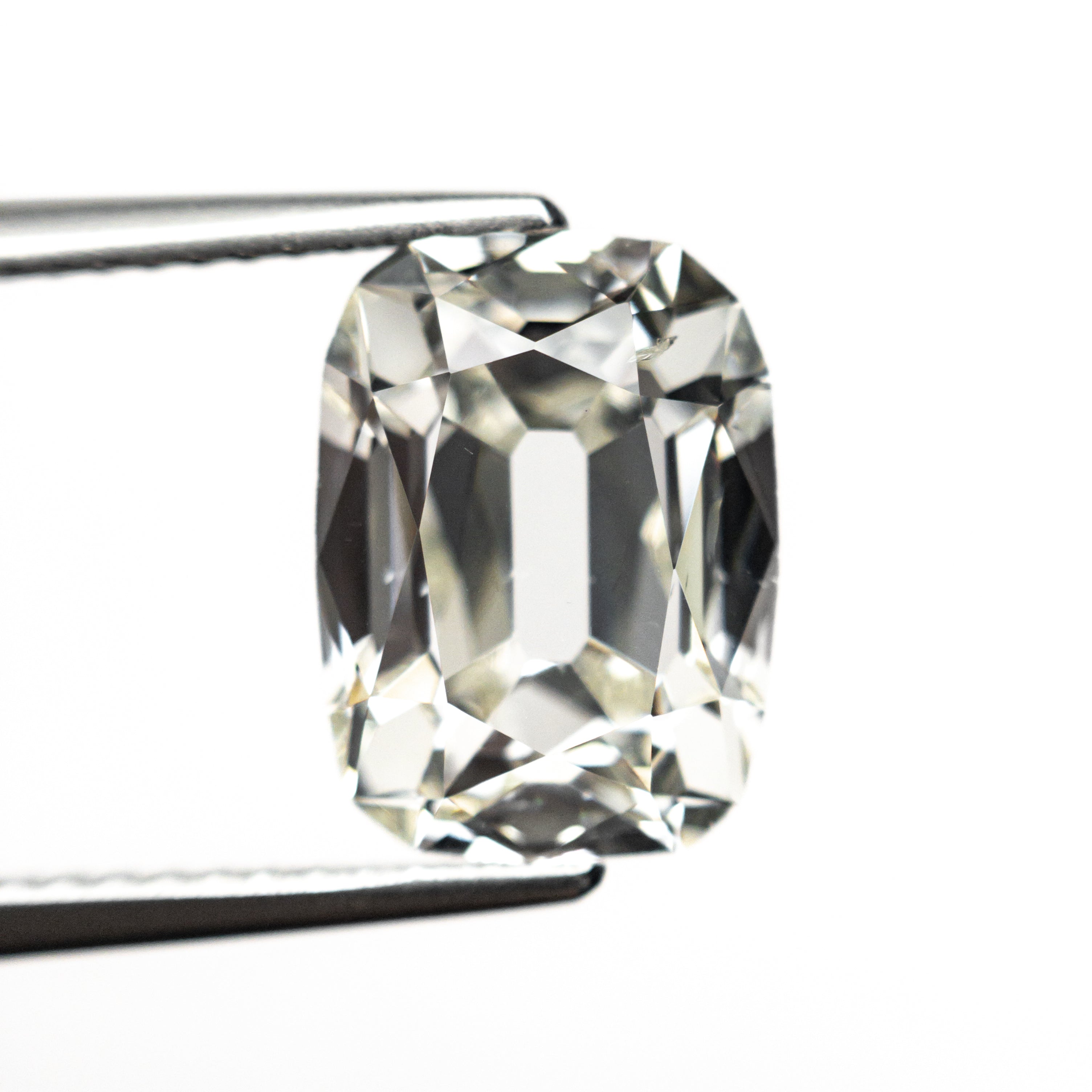 3.54ct 10.82x8.03x4.92mm GIA SI2 K Modern Antique Old Mine Cut 25920-01