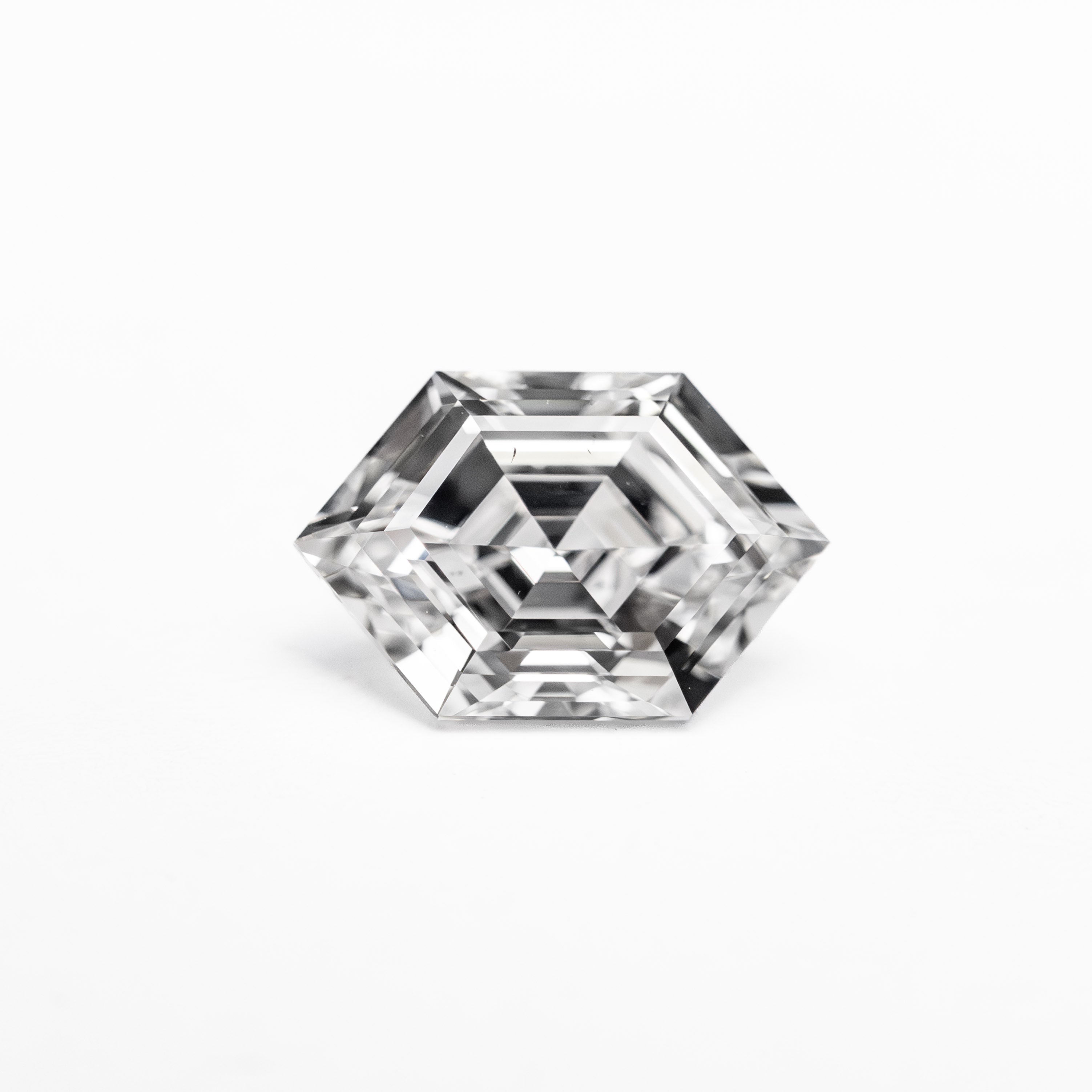 1.00ct 8.26x5.43x3.42mm SI1 F Hexagon Step Cut 🇨🇦 26243-01