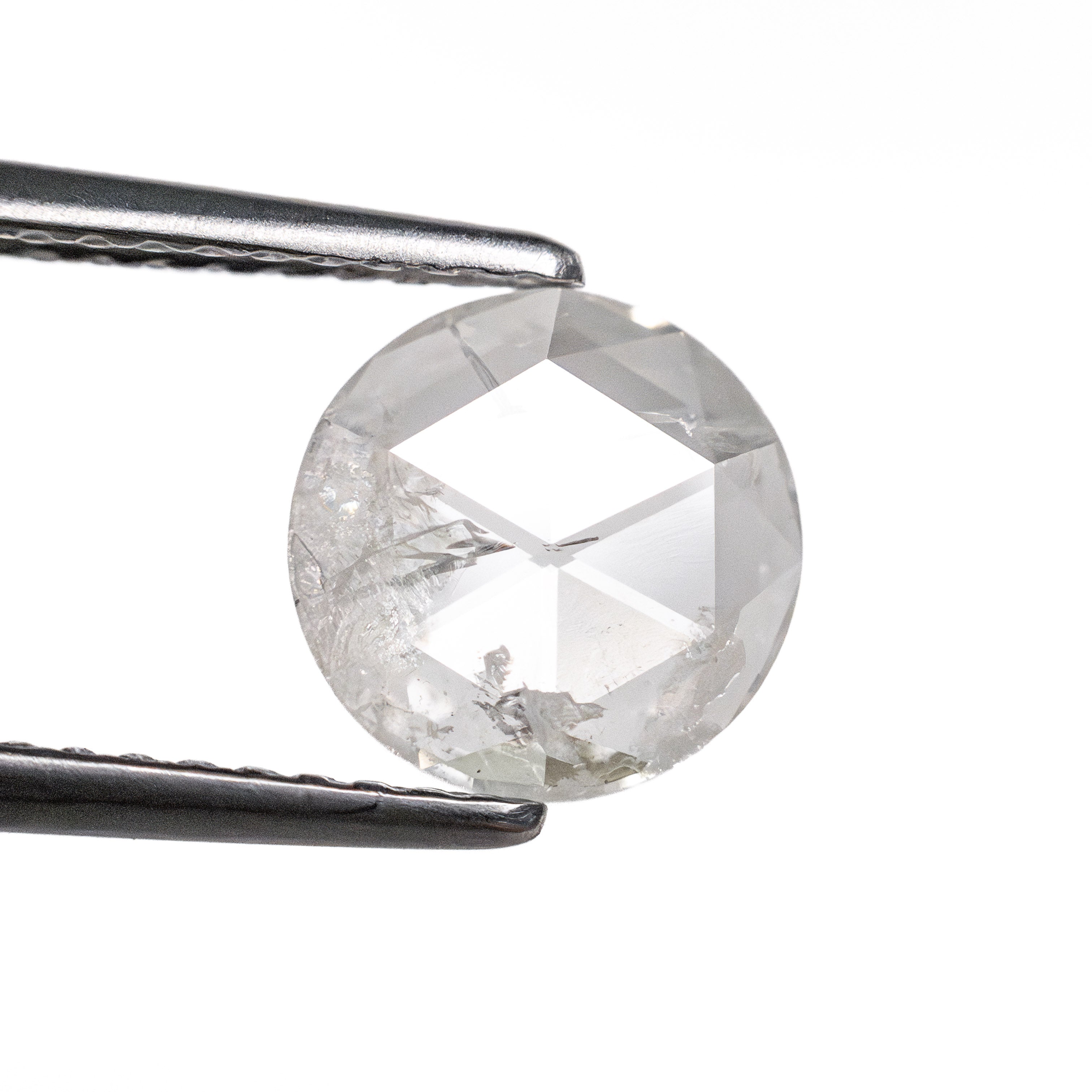 0.93ct 7.77x7.75x1.61mm Round Rosecut 27066-04