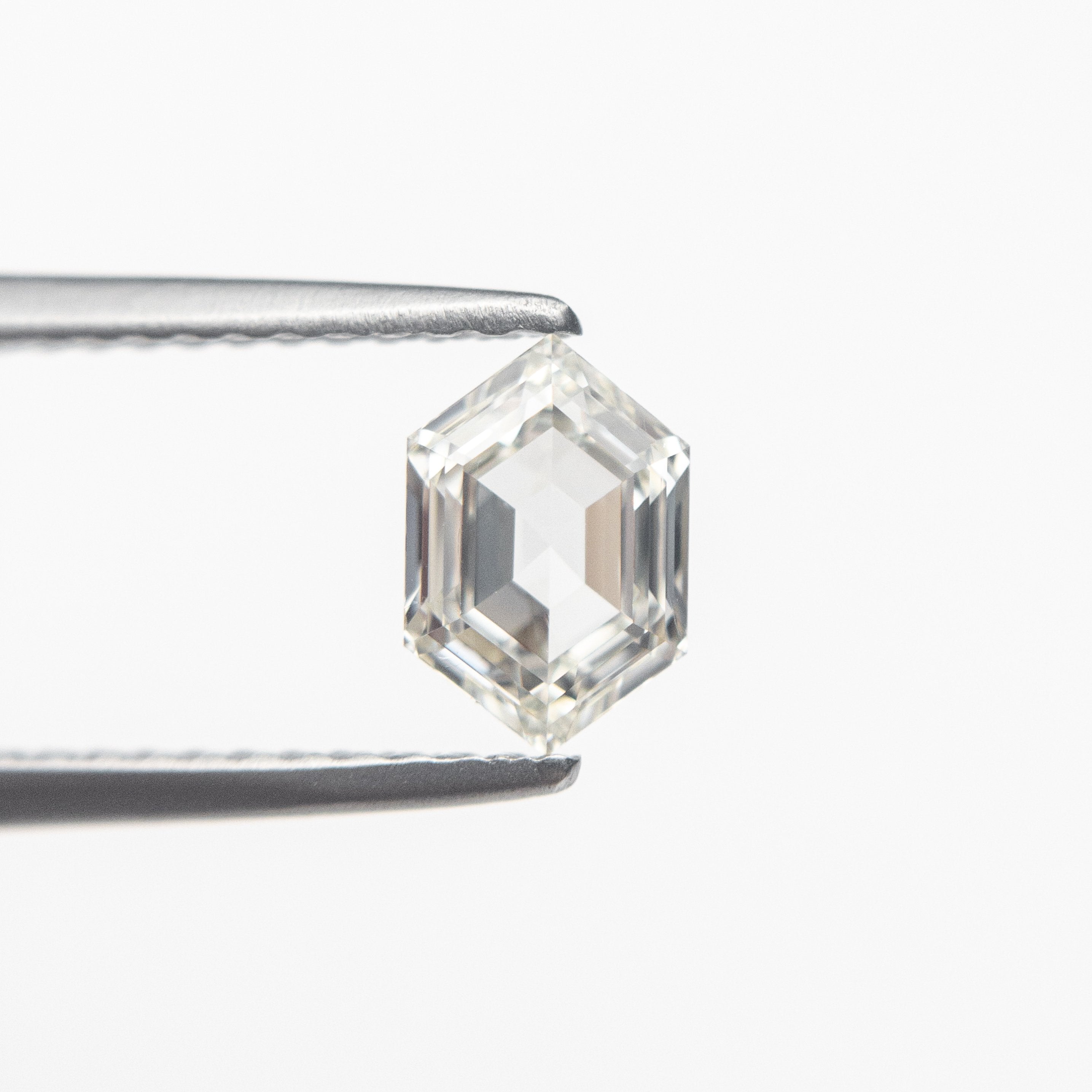0.70ct 6.94x4.65x2.69mm VVS2 I Hexagon Step Cut 19386-08 🇨🇦-McCaul