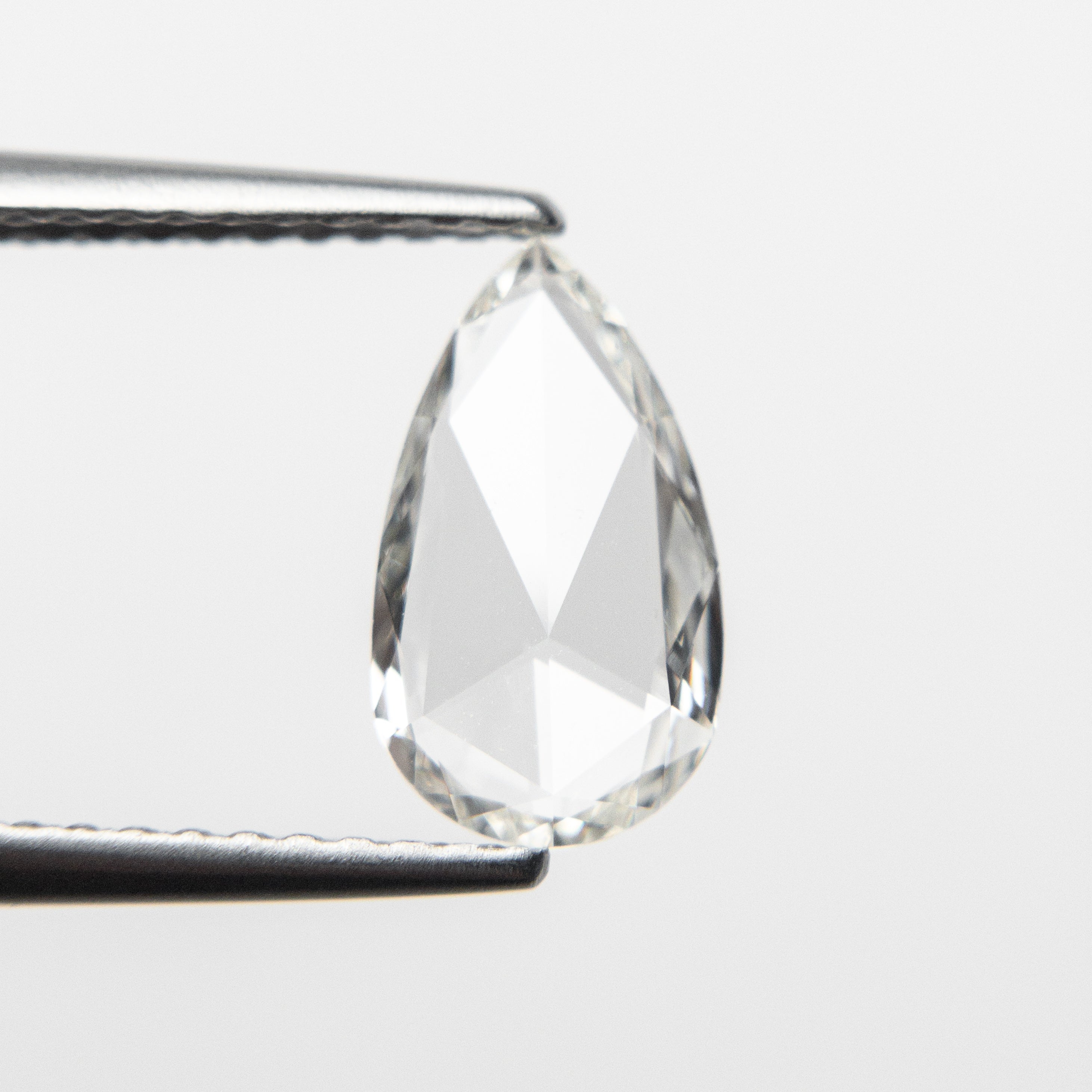 0.62ct 10.12x5.72x1.33mm Pear Rosecut 19595-01